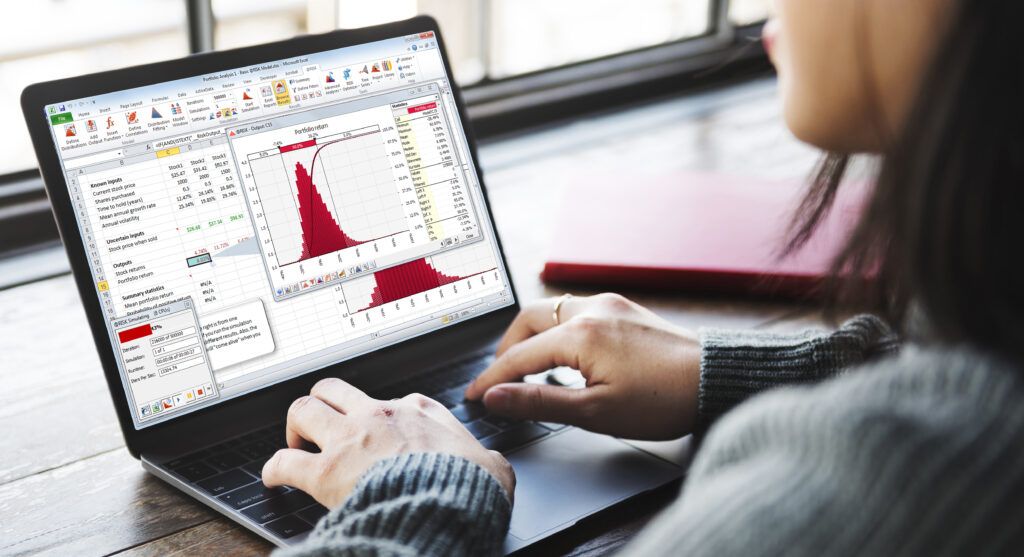 Análisis de riesgos con simulaciones Monte Carlo con @Risk 8 en proyectos 8 POWER FOR 2