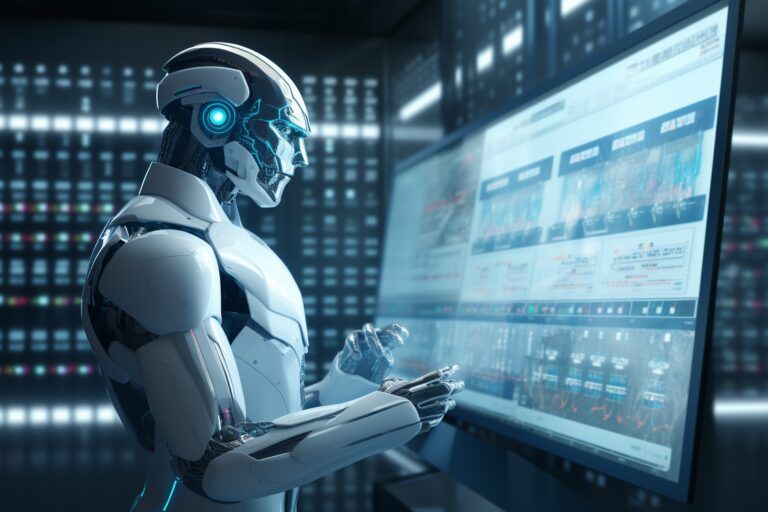 aipowered robot analyzing data streams futuri 00073 01